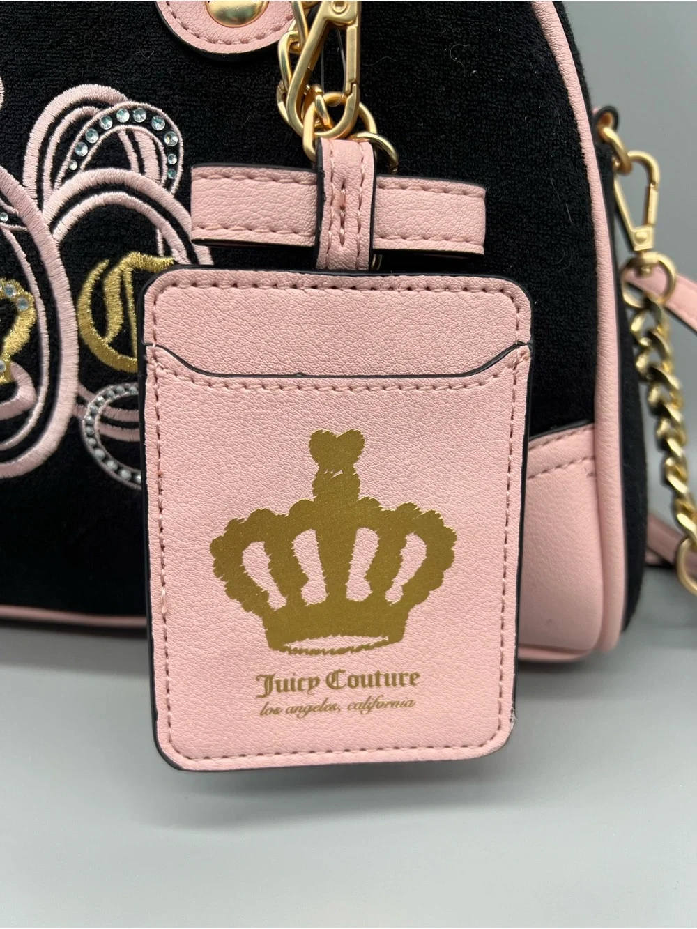 Juicy couture juicy lovers club bowler purse